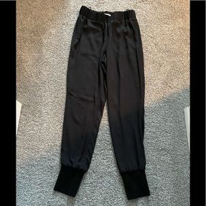 Black jogger dress pants